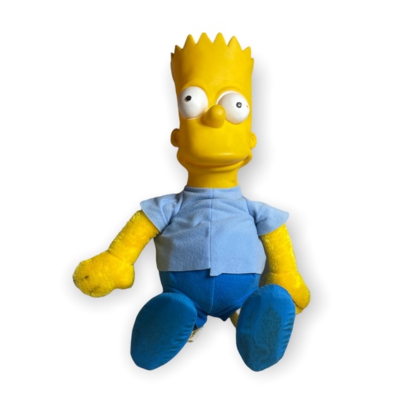 Vintage 1990 Bart Simpson Doll Matt Groening 20th Century The Simpsons - Picture 1 of 12